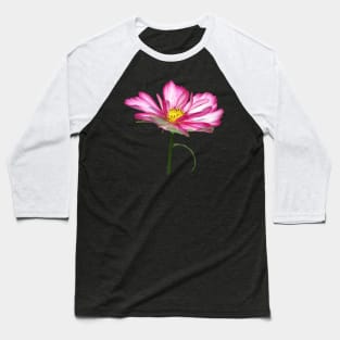 blooming pink flower, bloom, flowers, petals, blooms Baseball T-Shirt